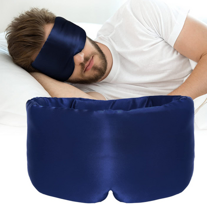 Luxuriöser Seidenschlafmaske