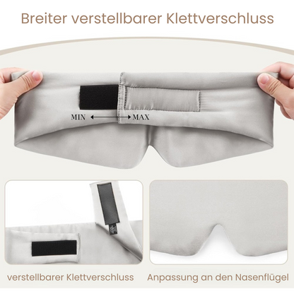 Luxuriöser Seidenschlafmaske