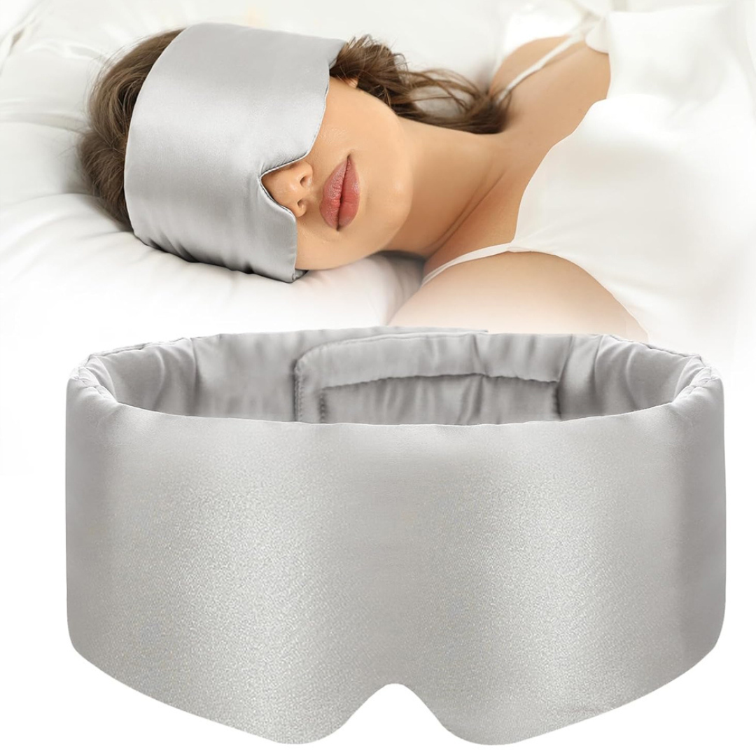 Luxuriöser Seidenschlafmaske