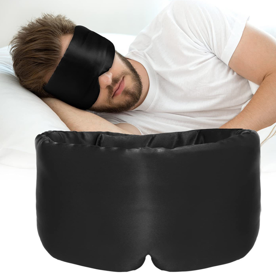 Luxuriöser Seidenschlafmaske