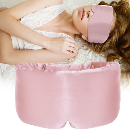 Luxuriöser Seidenschlafmaske