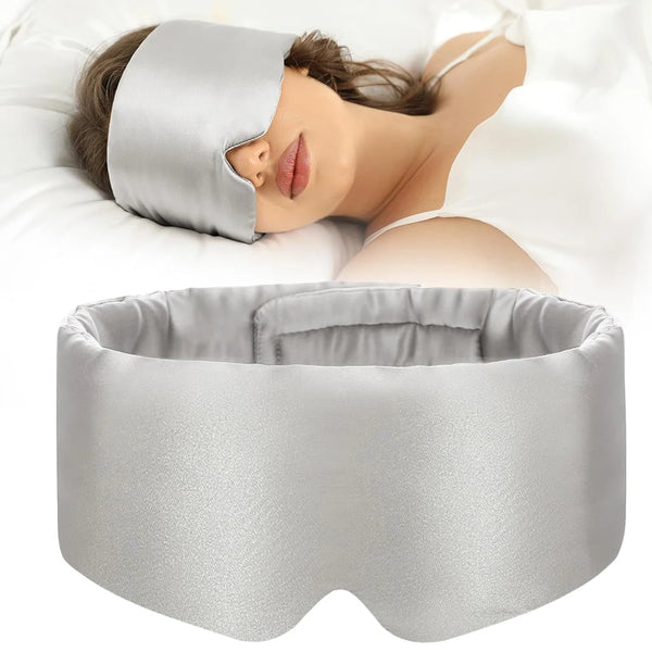 Luxuriöser Seidenschlafmaske